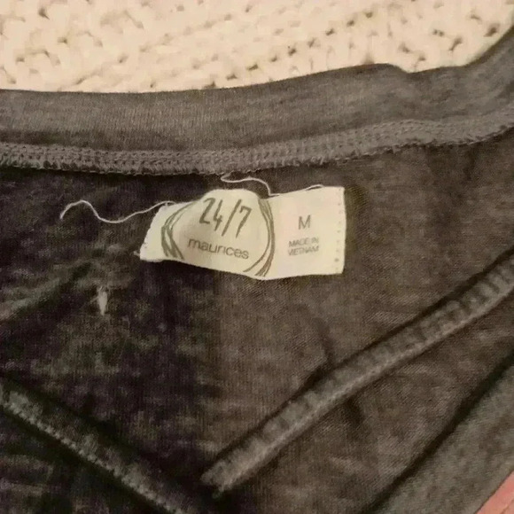 Maurices sheer t-shirt - (#68) - Picture 3 of 5